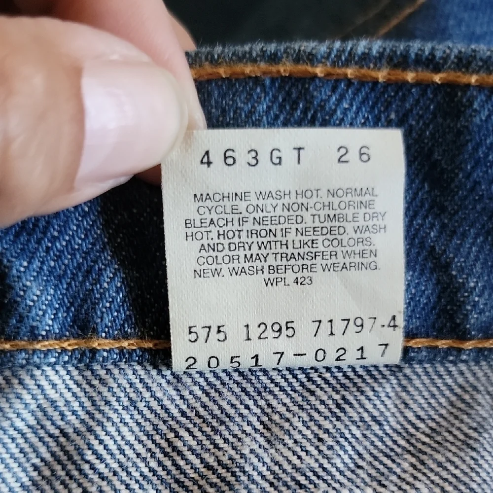 Vintage 1995 Levi's 517 Orange Tab Size W37 L32⛔️